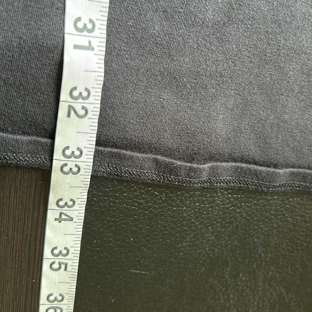Eileen Fisher Tshirt Dress Black Organic Cotton Half Sleeve Stretch Sz PP - Picture 8 of 8